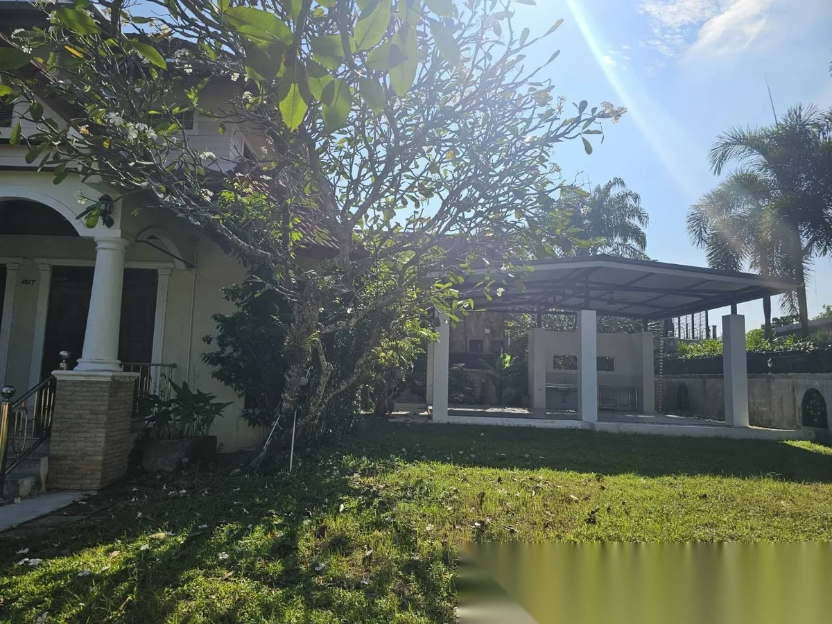 3 Bedroom House for rent at 3 bedrooms house with a spacious garden complex · Chalong · Garden View — photo 6