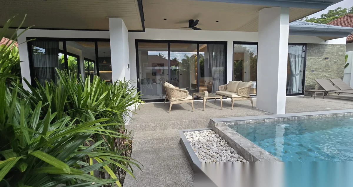 3 Bedroom Villa for rent at Baan Suan Yu Charoen 2 complex · Choeng Thale