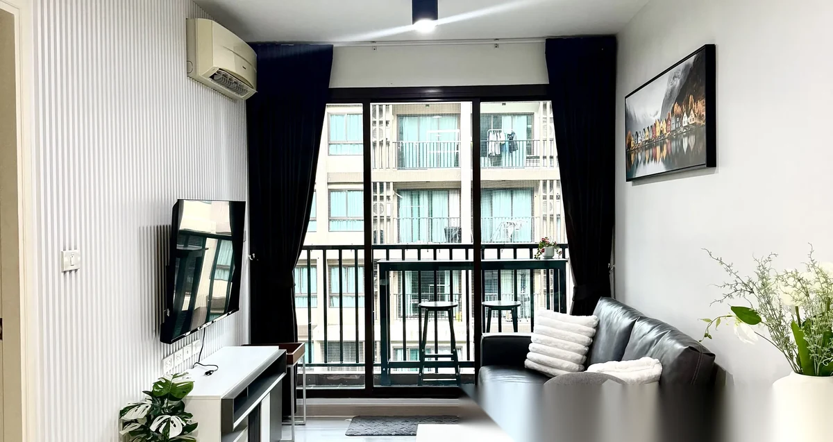 Апартаменты 1BR в ЖК ZCAPE III · Вичит · Вид на бассейн