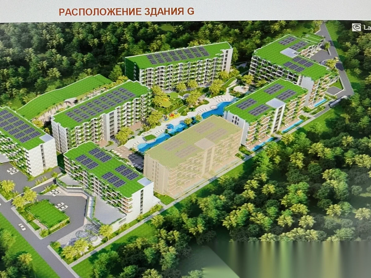 1 Bedroom Apartment for sale at Layan Green Park Phase 2 complex · Choeng Thale · Pool View — photo 3