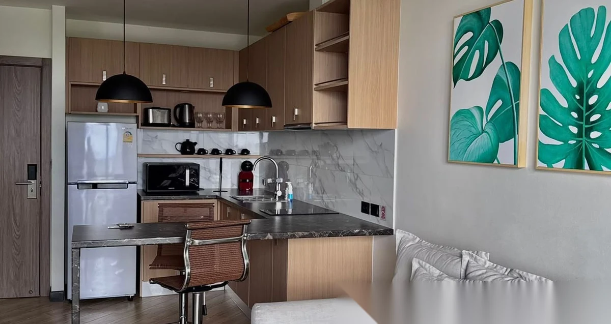 Апартаменты 1BR в ЖК Calypso Garden Residences · Раваи · Вид на море
