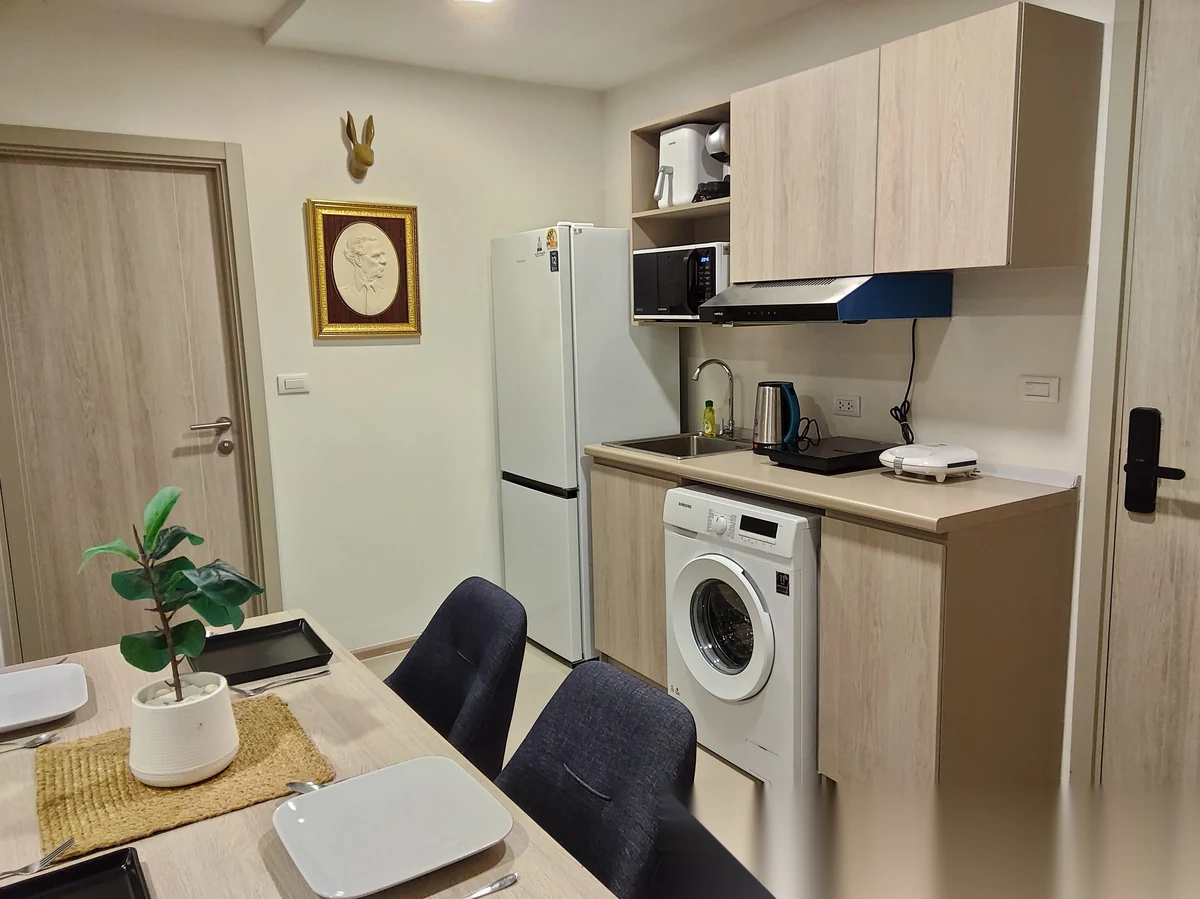 Апартаменты 2BR в ЖК Dcondo Reef Phuket · Кату · Вид на бассейн — фото 19