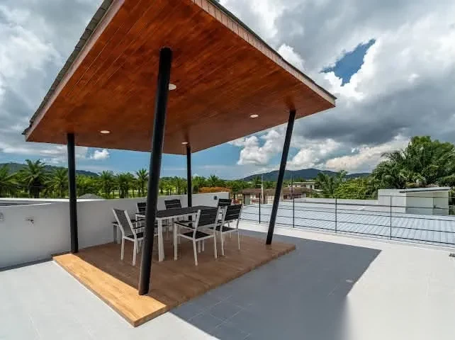 Вилла 5BR в комплексе Pool Villa near Loch Palm Golf Club · Кату · Вид на гольф-поле — фото 3