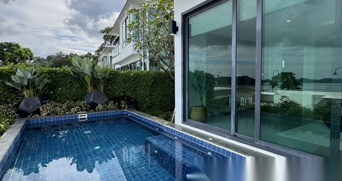 2 Bedroom Villa for rent at Supalai Scenic Bay Resort complex · Pa Khlok · Pool Access