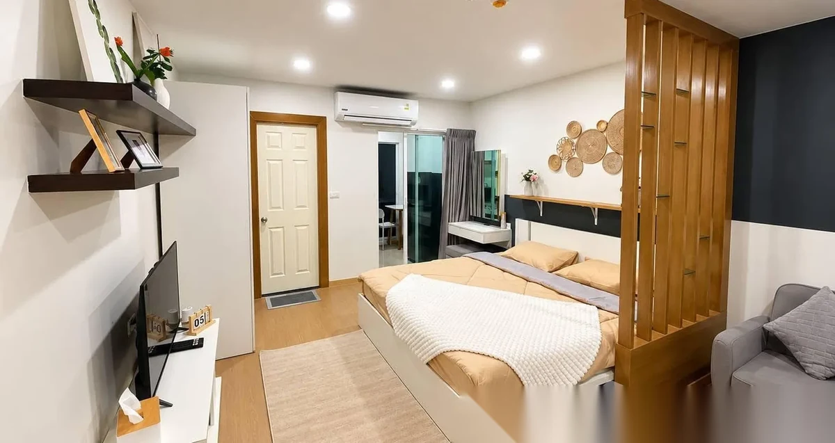 1 Bedroom Apartment for rent at The View Condo Suanluang complex · Wichit