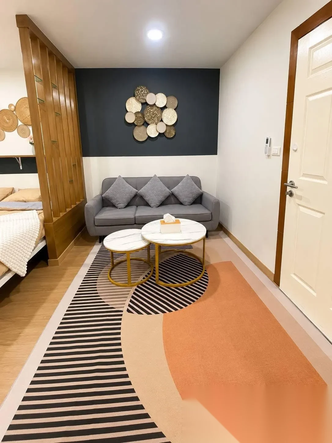 1 Bedroom Apartment for rent at The View Condo Suanluang complex · Wichit — photo 3