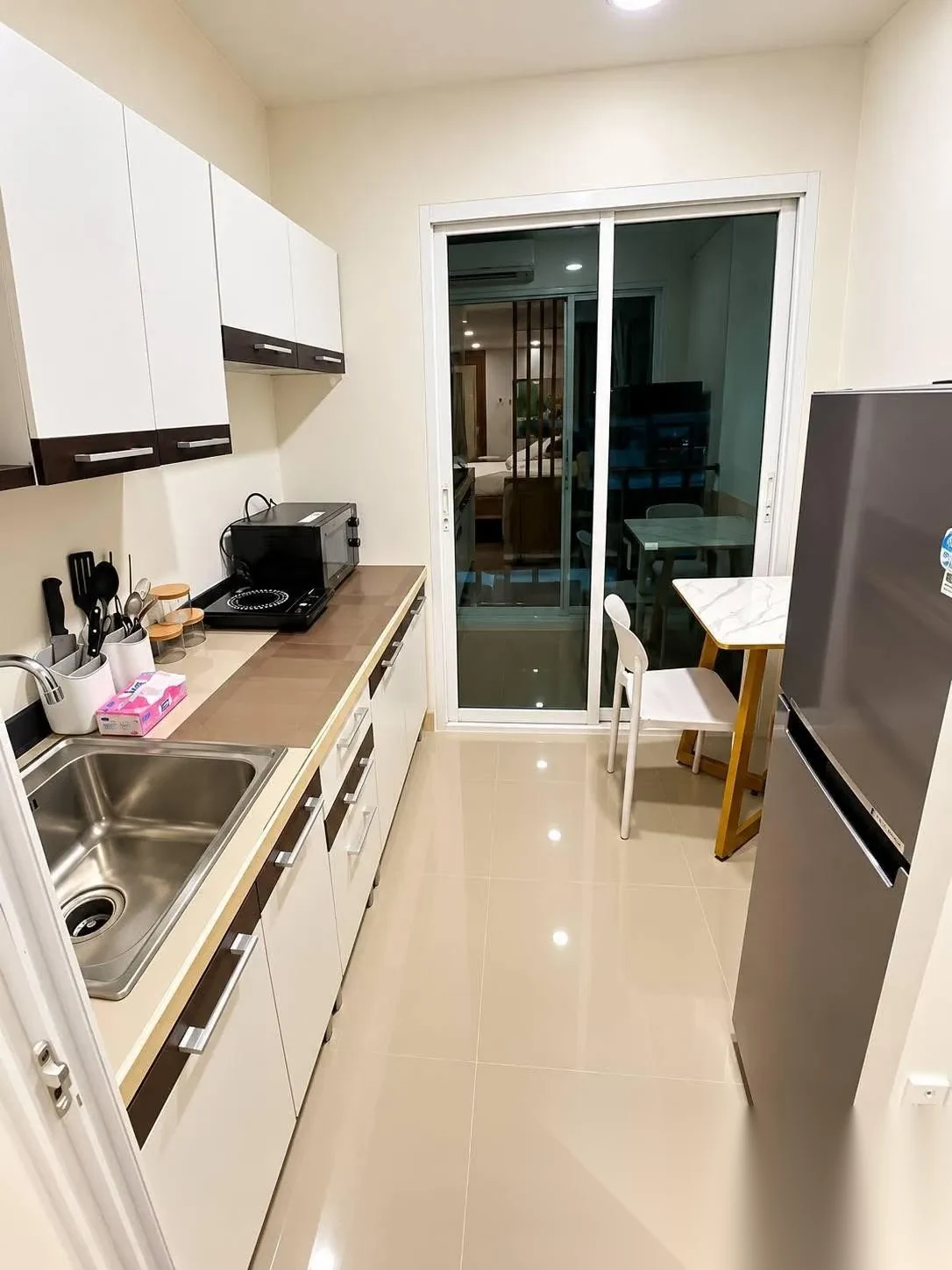 1 Bedroom Apartment for rent at The View Condo Suanluang complex · Wichit — photo 5