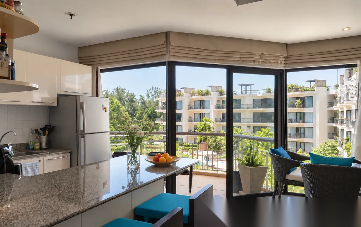 1 Bedroom Apartment for sale at Dewa Phuket Resort and Villas complex · Sakhu · Partial Sea View — photo 5