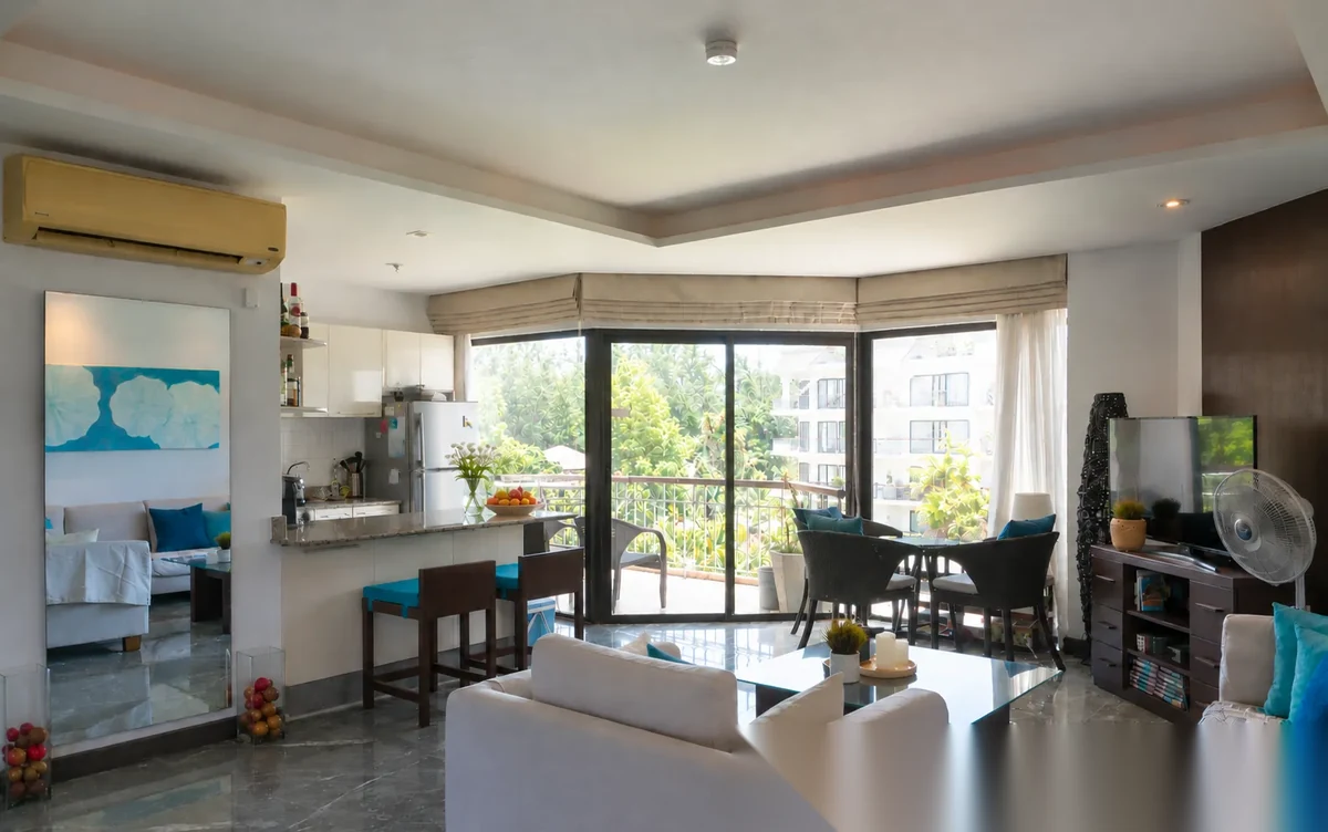 1 Bedroom Apartment for sale at Dewa Phuket Resort and Villas complex · Sakhu · Partial Sea View — photo 11
