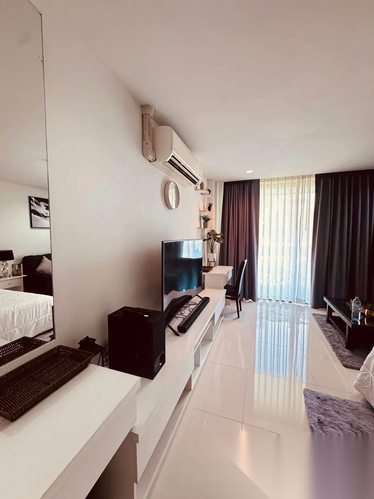 Studio Apartment for rent at The Pixels Cape Panwa Condo complex · Wichit · Pool Access — photo 4