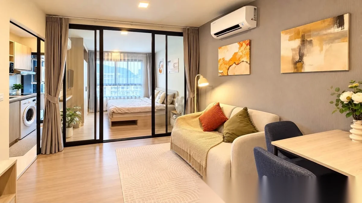 1 Bedroom Apartment for rent at Dcondo Reef Phuket complex · Kathu · Pool Access — photo 5