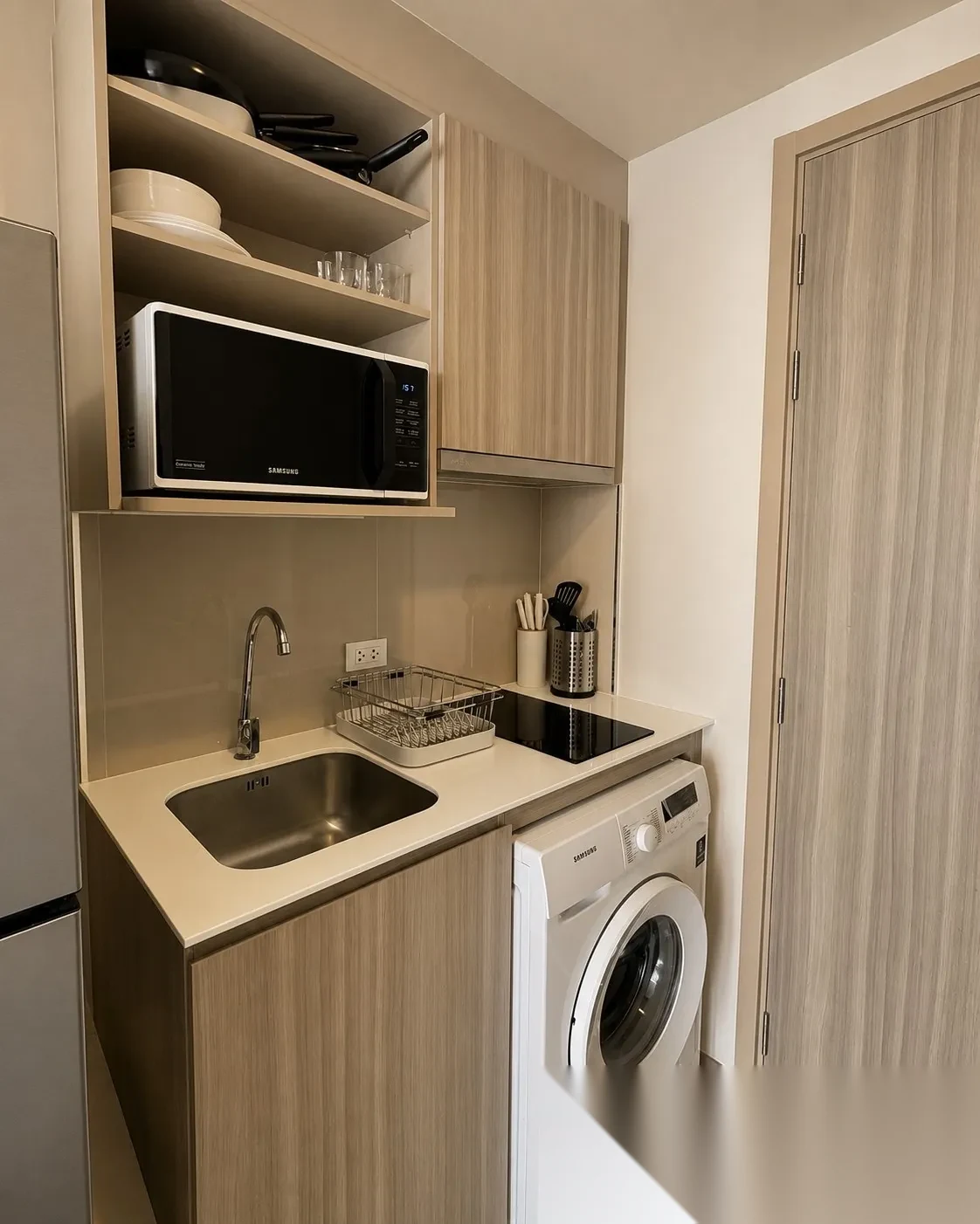 Studio Apartment for rent at The Base Rise complex · Wichit · Pool View — photo 4