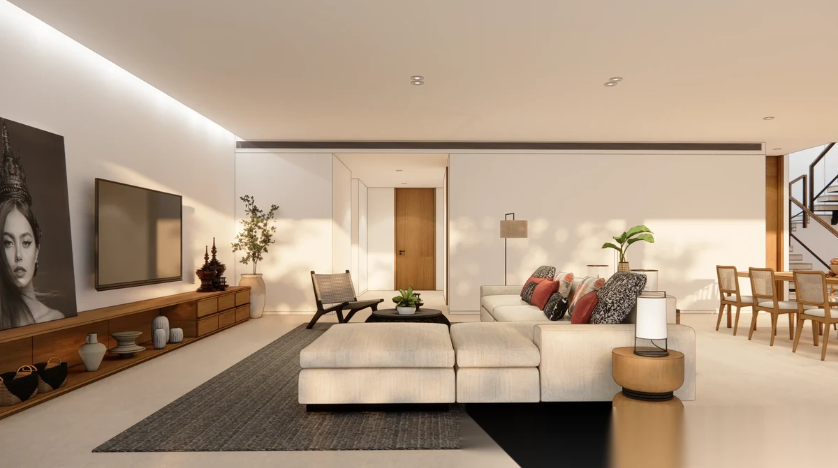 4 Bedroom Penthouse for sale at Kiara Reserve Residence complex · Choeng Thale · Garden View — photo 7