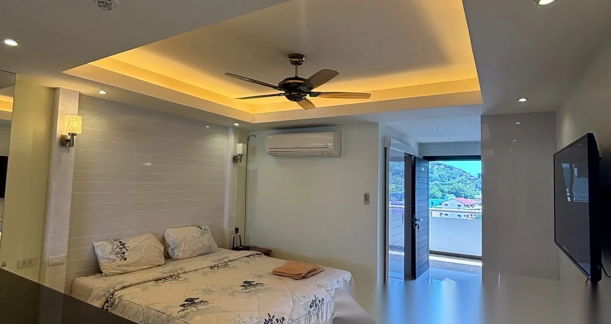 Studio Apartment for rent at Phuket Palace complex · Patong