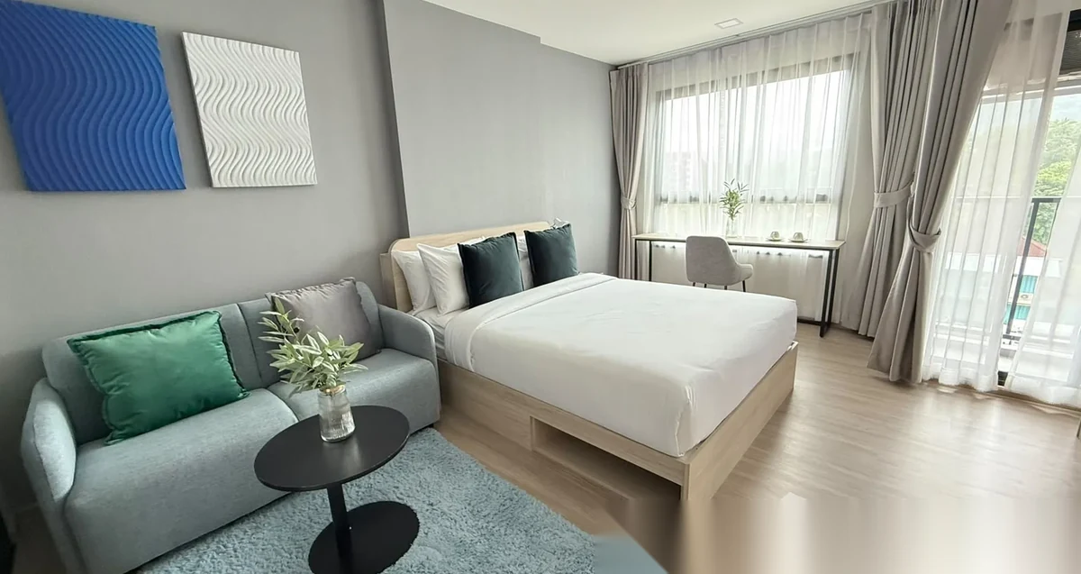 Studio Apartment for rent at THE BASE Bukit complex · Wichit