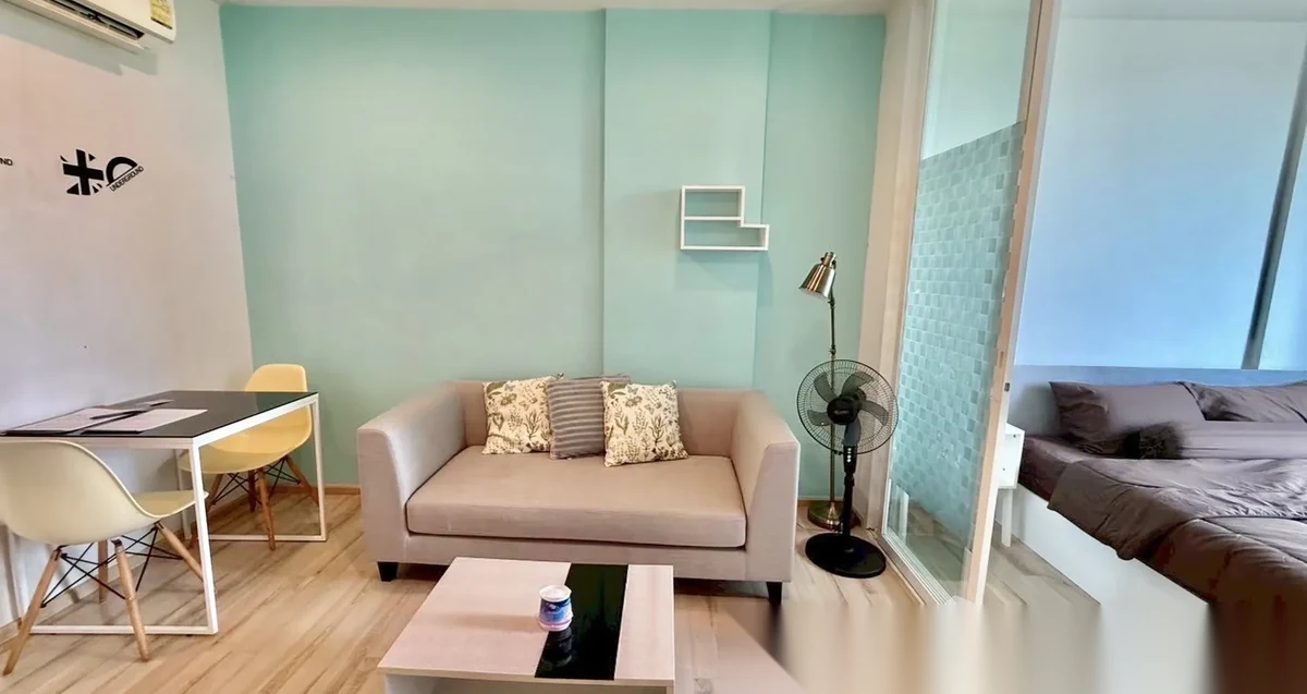 Апартаменты 1BR в ЖК The Base Uptown · Пхукет-таун · Выход к бассейну