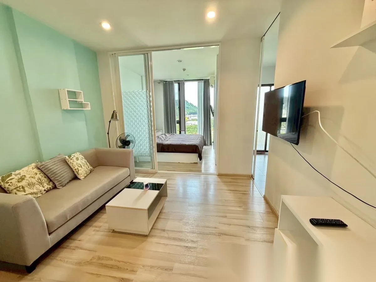 Апартаменты 1BR в ЖК The Base Uptown · Пхукет-таун · Выход к бассейну — фото 5