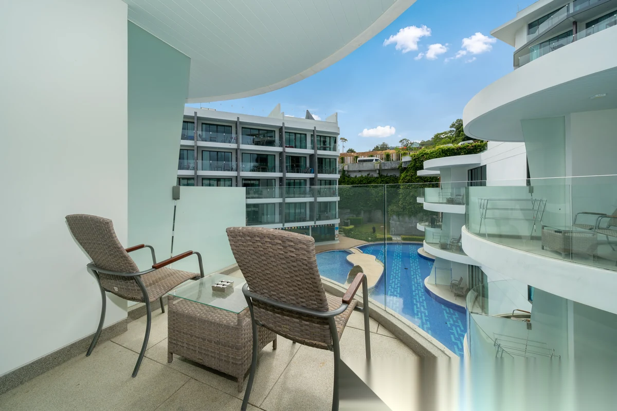 Studio Apartment for sale at Absolute Twin Sands Resort & Spa complex · Patong · Pool View — photo 4