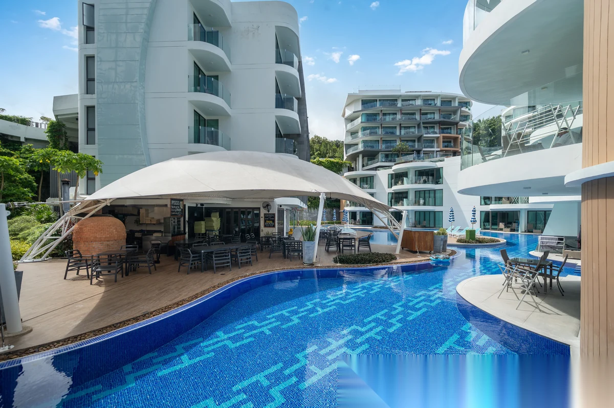 Studio Apartment for sale at Absolute Twin Sands Resort & Spa complex · Patong · Pool View — photo 11