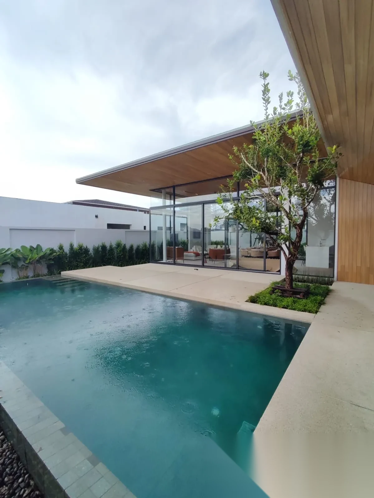 3 Bedroom Villa for sale at Botanica Zen complex · Thep Krasattri · Garden View — photo 2