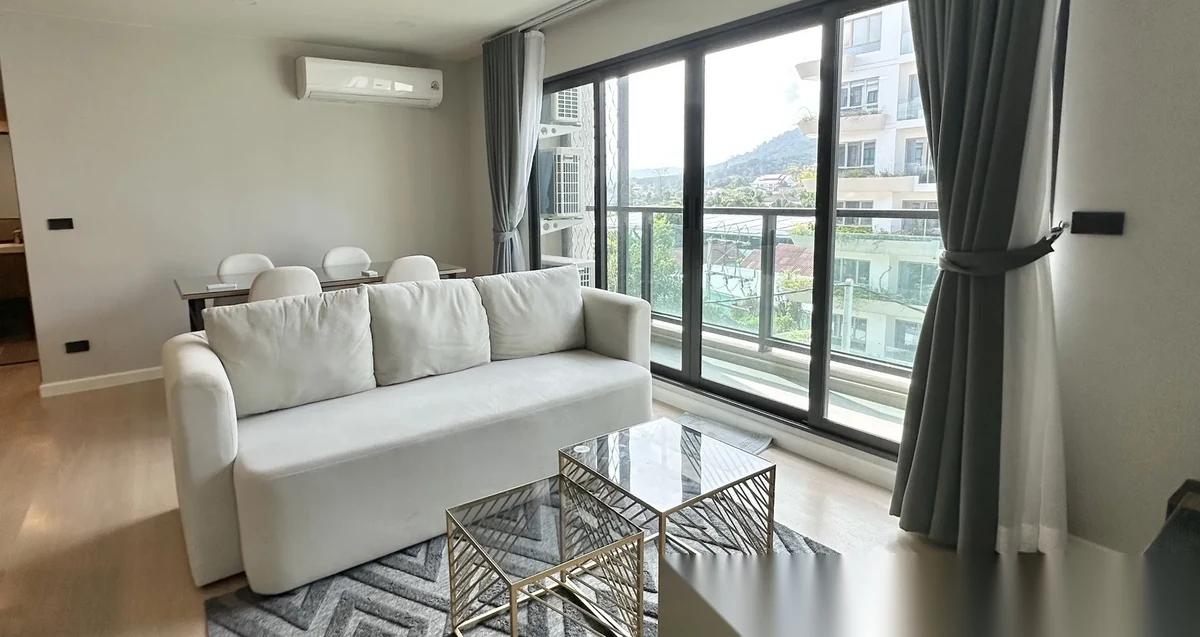 2 Bedroom Apartment for rent at Space Cherngtalay Condominium complex · Choeng Thale · Pool View