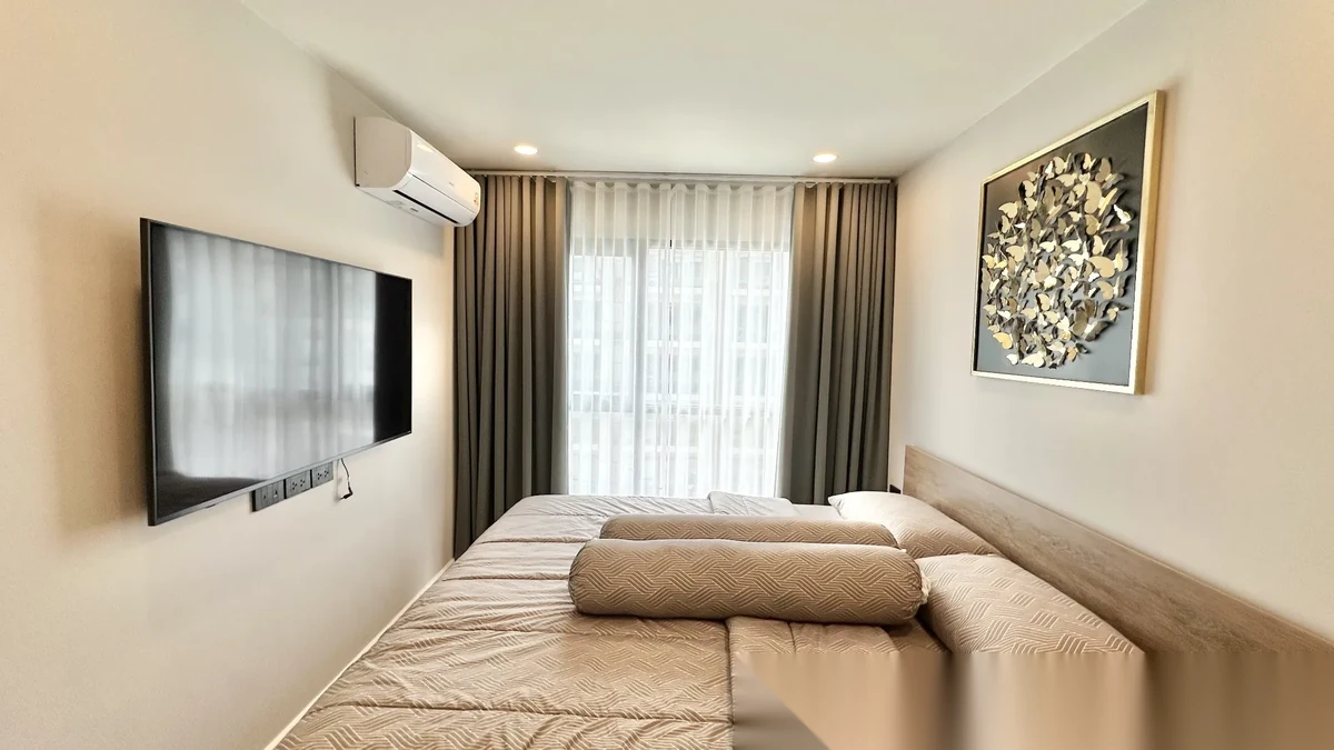 2 Bedroom Apartment for rent at Space Cherngtalay Condominium complex · Choeng Thale · Pool View — photo 2