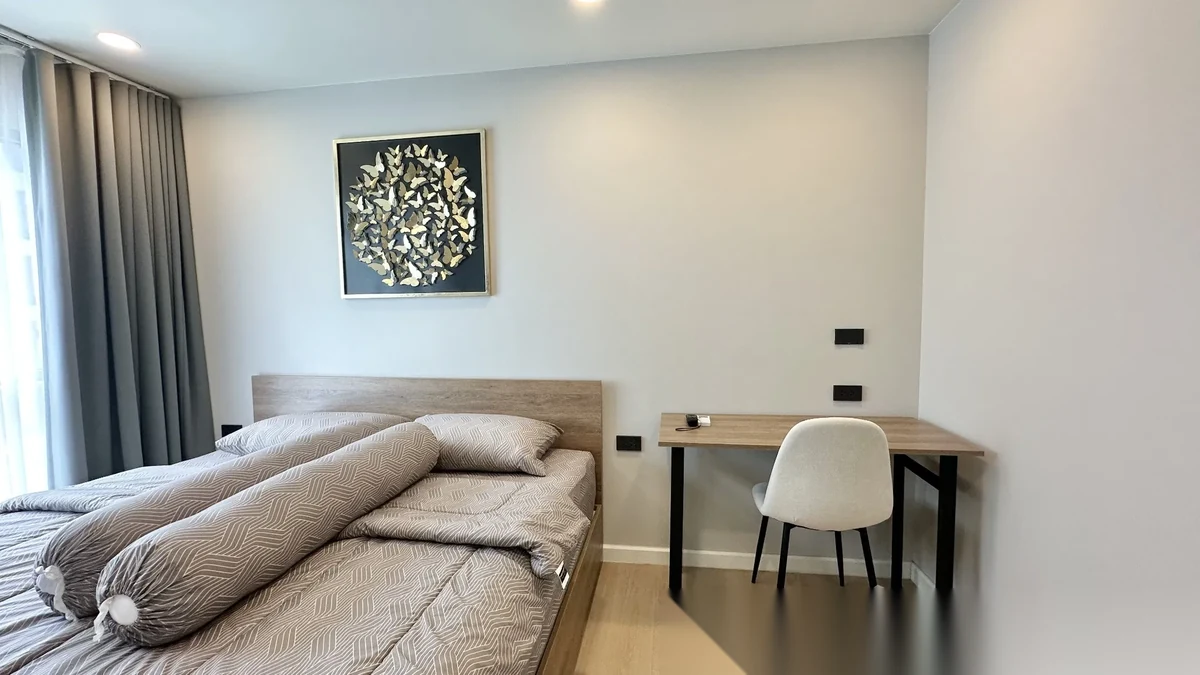 2 Bedroom Apartment for rent at Space Cherngtalay Condominium complex · Choeng Thale · Pool View — photo 3