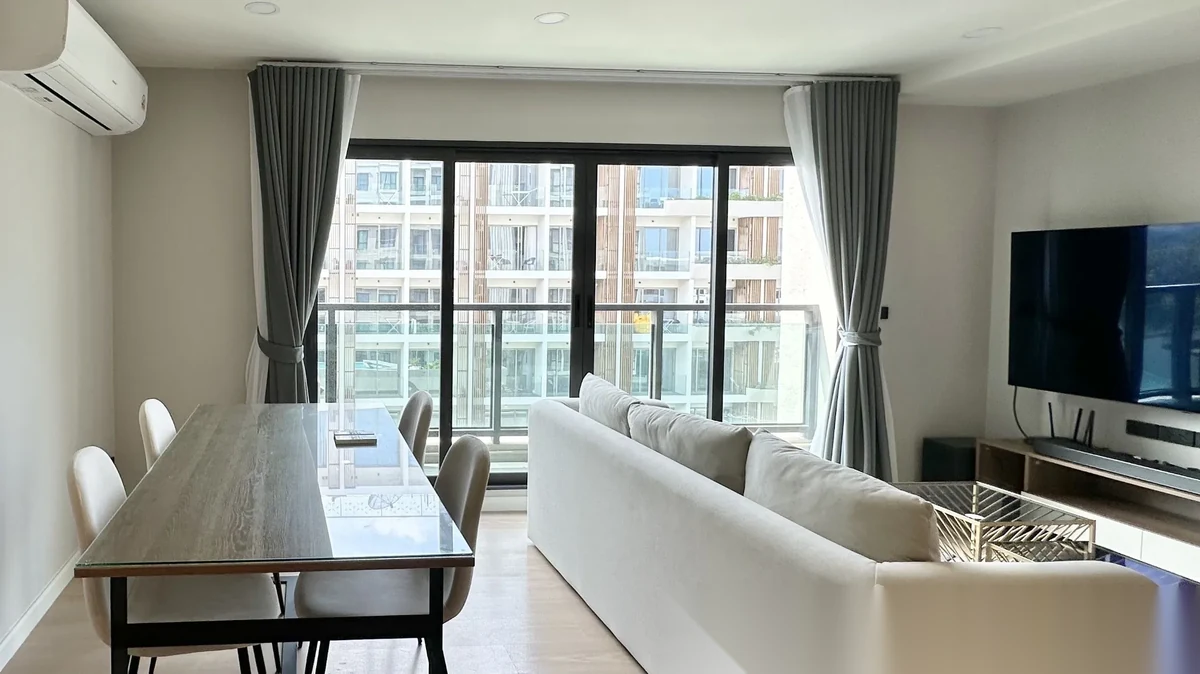 2 Bedroom Apartment for rent at Space Cherngtalay Condominium complex · Choeng Thale · Pool View — photo 5