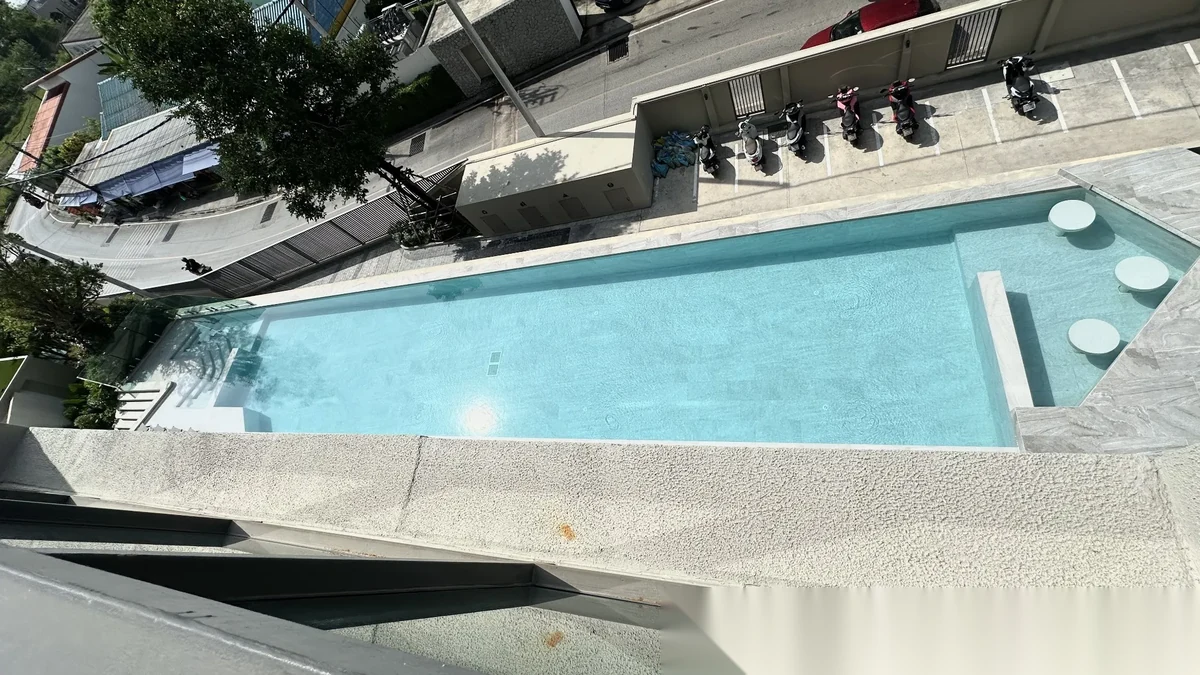 2 Bedroom Apartment for rent at Space Cherngtalay Condominium complex · Choeng Thale · Pool View — photo 10