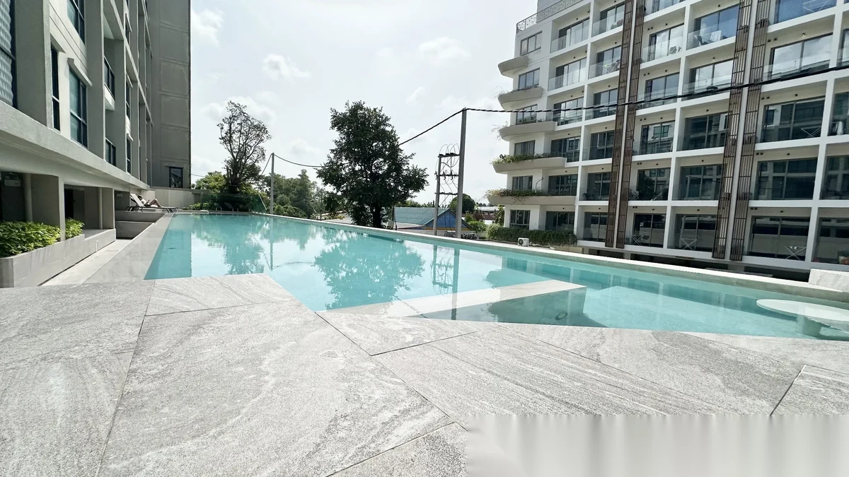 2 Bedroom Apartment for rent at Space Cherngtalay Condominium complex · Choeng Thale · Pool View — photo 12