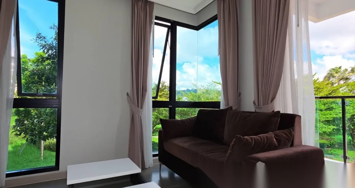 1 Bedroom Apartment for rent at Royal Lee The Terminal Phuket complex · Sakhu · Lake View