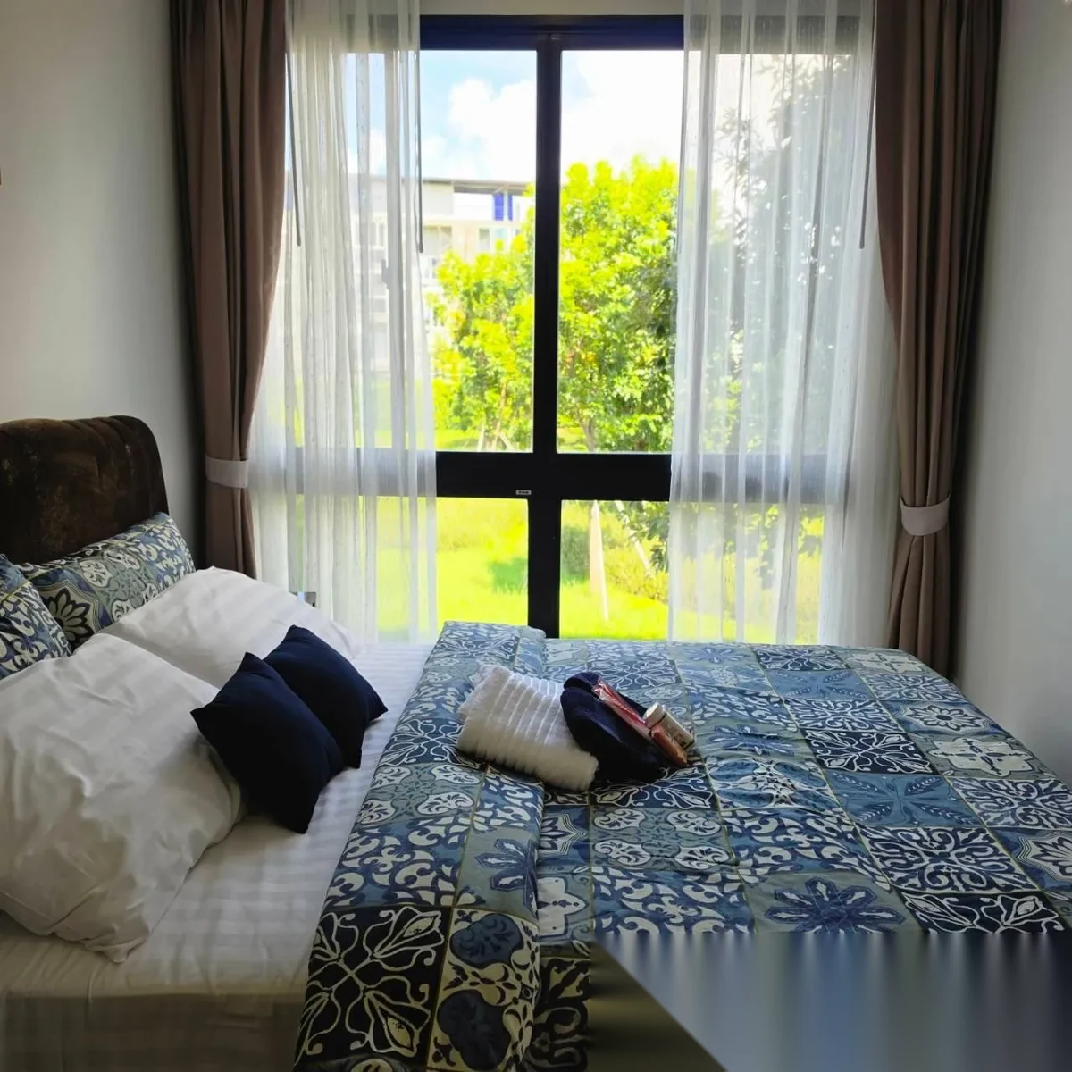 1 Bedroom Apartment for rent at Royal Lee The Terminal Phuket complex · Sakhu · Lake View — photo 4