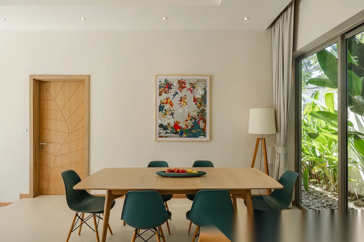 Вилла 3BR в комплексе Trichada Tropical · Чернг Тале / Bang Tao · Вид на бассейн — фото 14