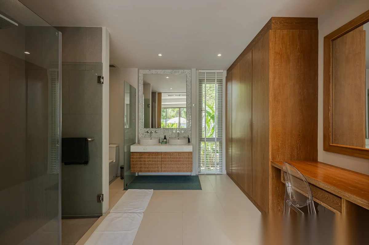 Вилла 3BR в комплексе Trichada Tropical · Чернг Тале / Bang Tao · Вид на бассейн — фото 20