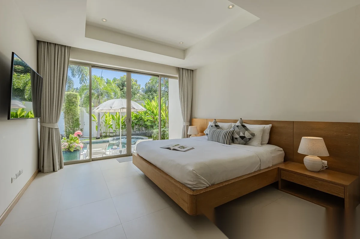 Вилла 3BR в комплексе Trichada Tropical · Чернг Тале / Bang Tao · Вид на бассейн — фото 21