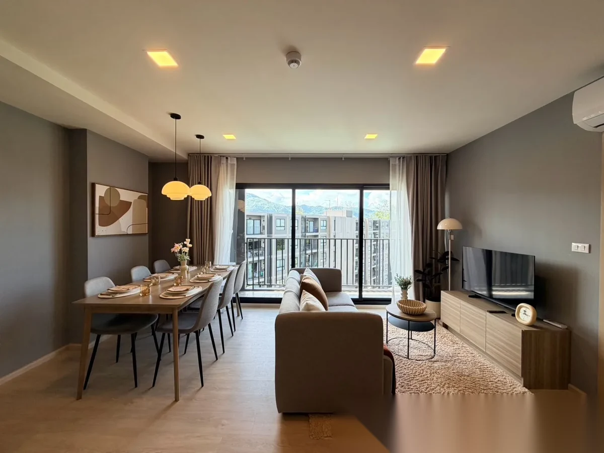 Апартаменты 2BR в ЖК The Base Cherngtalay · Чернг Тале / Bang Tao · Вид на бассейн — фото 2