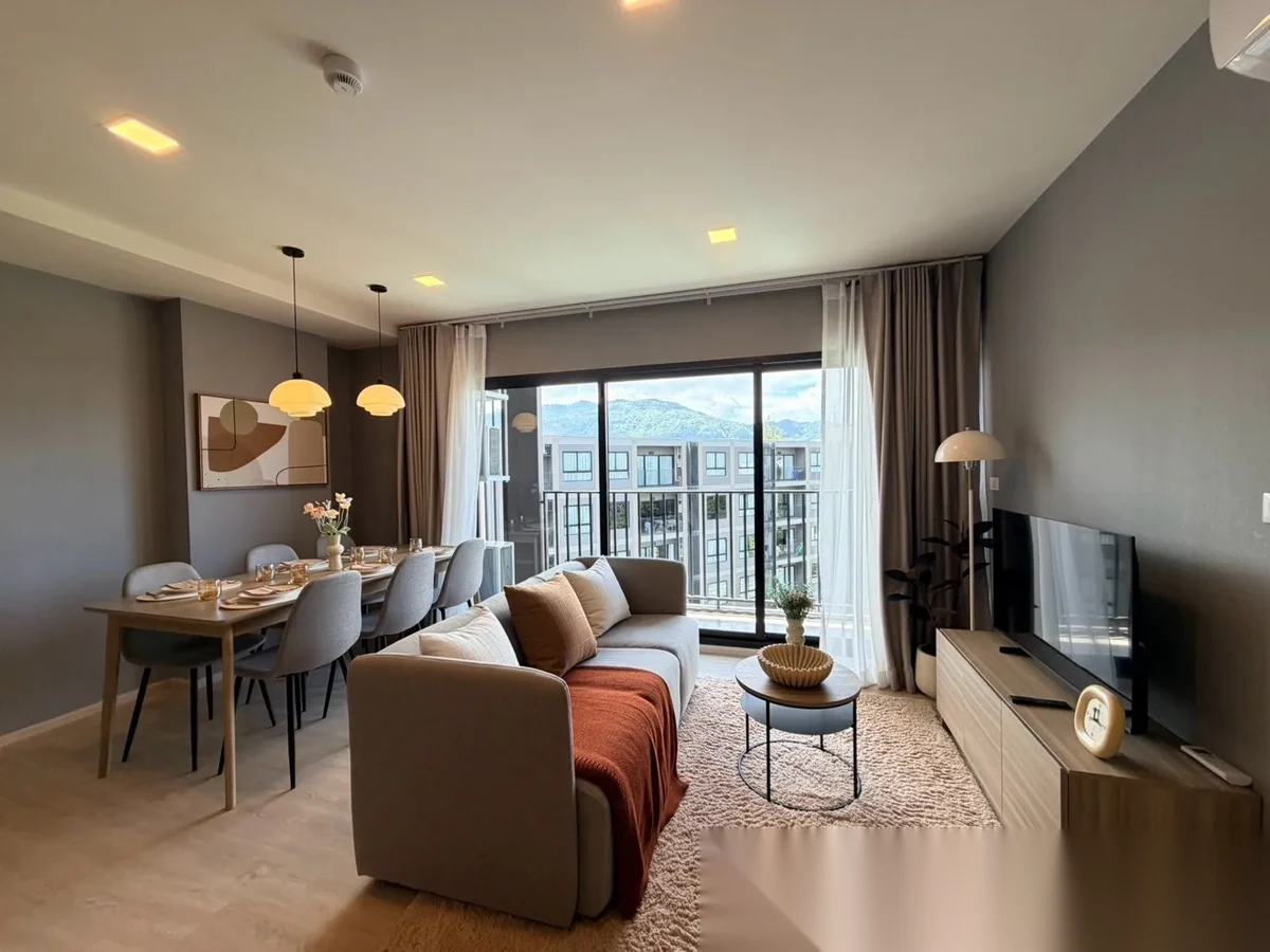 Апартаменты 2BR в ЖК The Base Cherngtalay · Чернг Тале / Bang Tao · Вид на бассейн — фото 7
