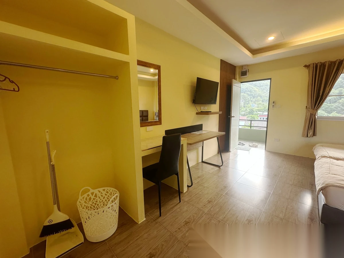 Studio Apartment for rent at Seeya Hill complex · Choeng Thale — photo 3