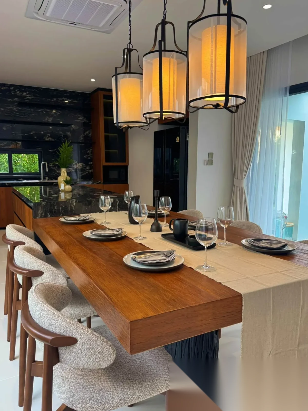 Вилла 3BR в комплексе Baan Maneekram-Jomthong Thani · Вичит — фото 4