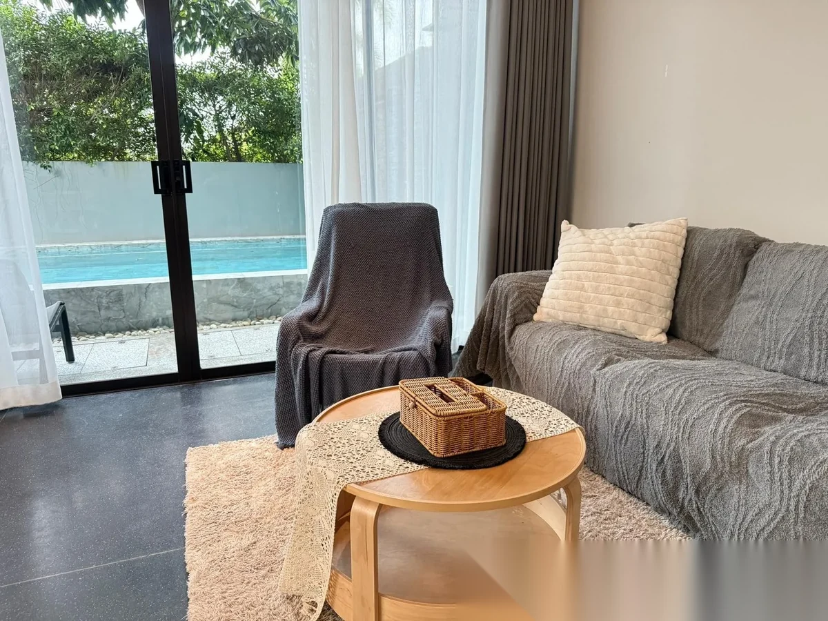 Дом 2BR в комплексе The 8 Pool Villa · Чалонг · Вид на бассейн — фото 5