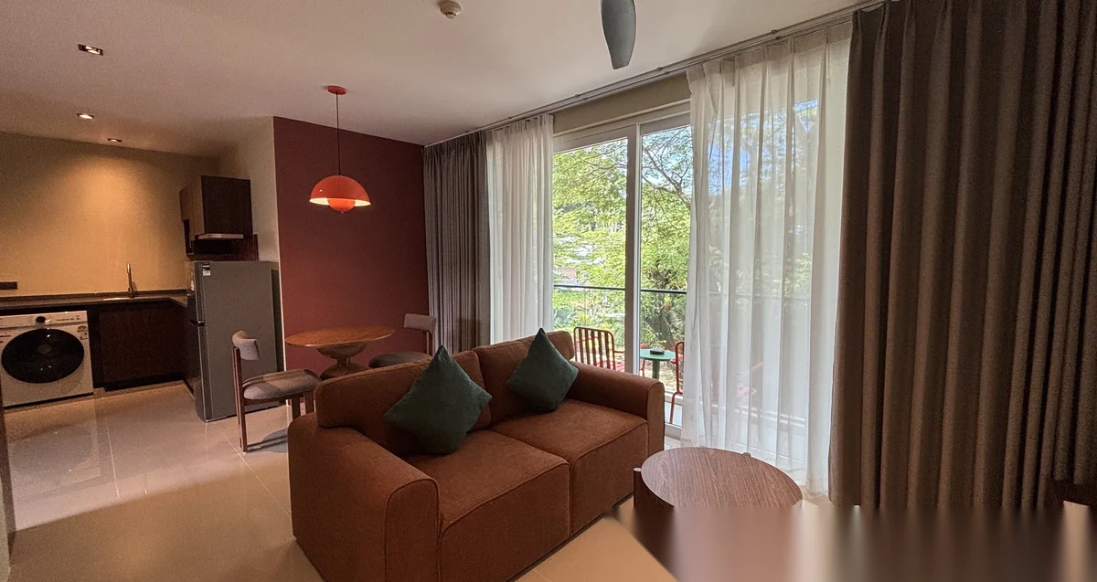 1 Bedroom Apartment for rent at Syama Mansion Kamala Phuket complex · Kamala · Garden View