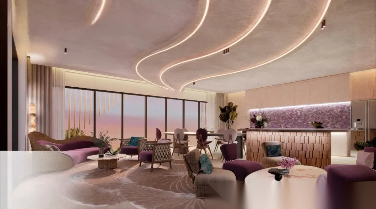 Апартаменты 1BR в ЖК The Title Coralina Kamala · Камала · Вид в сад — фото 3
