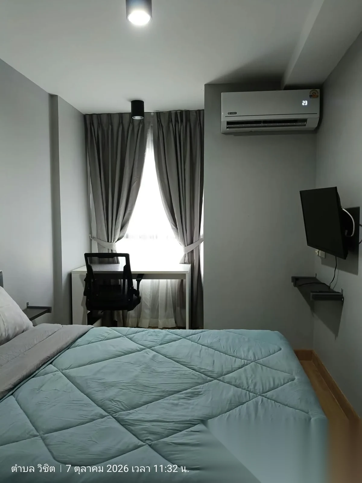Апартаменты 1BR в ЖК ZCAPE III · Вичит · Вид на бассейн — фото 7