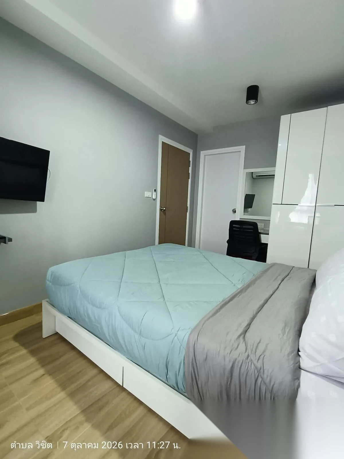 Апартаменты 1BR в ЖК ZCAPE III · Вичит · Вид на бассейн — фото 8