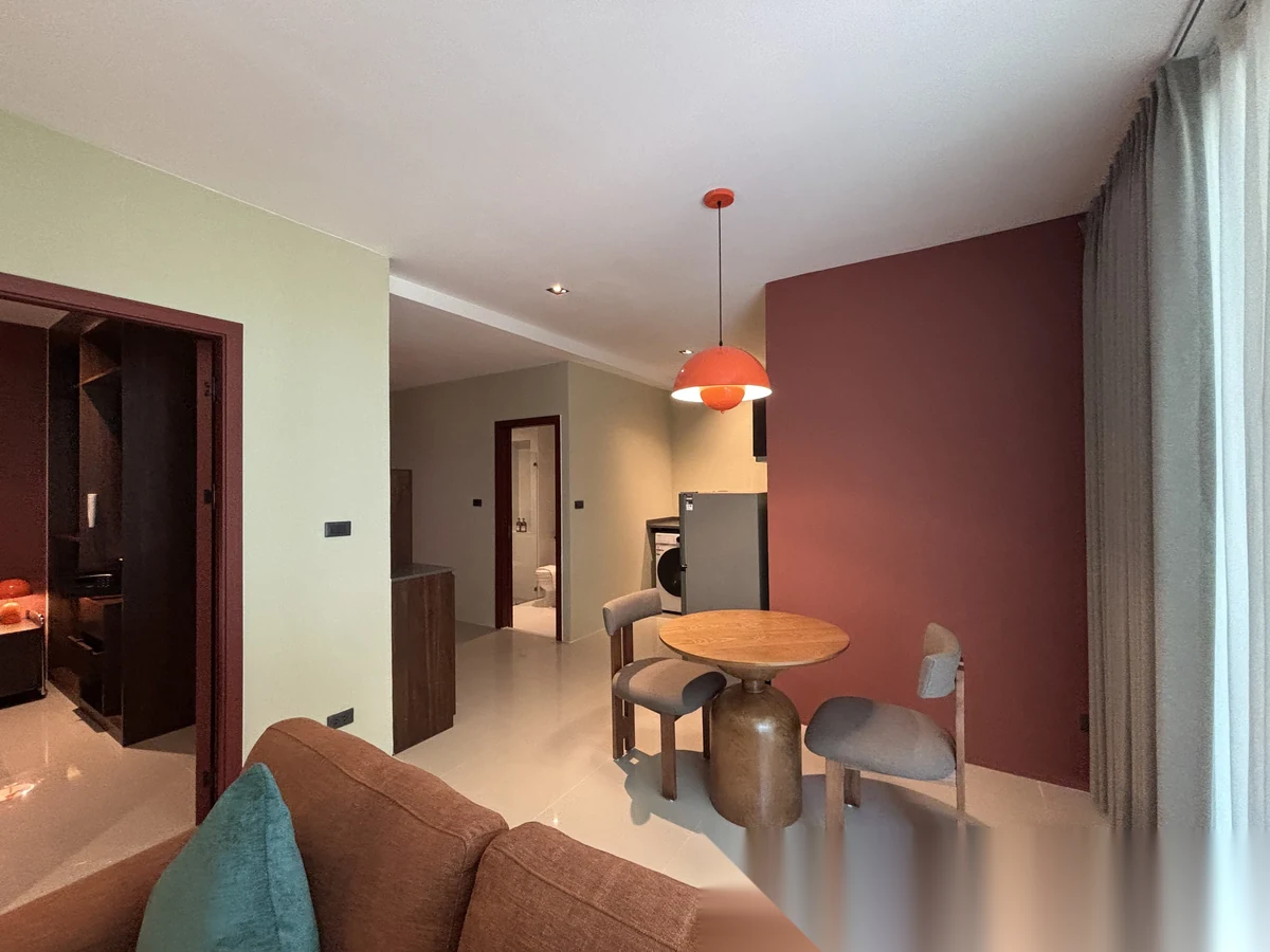 Апартаменты 1BR в ЖК Syama Mansion Kamala Phuket · Камала · Вид в сад — фото 9