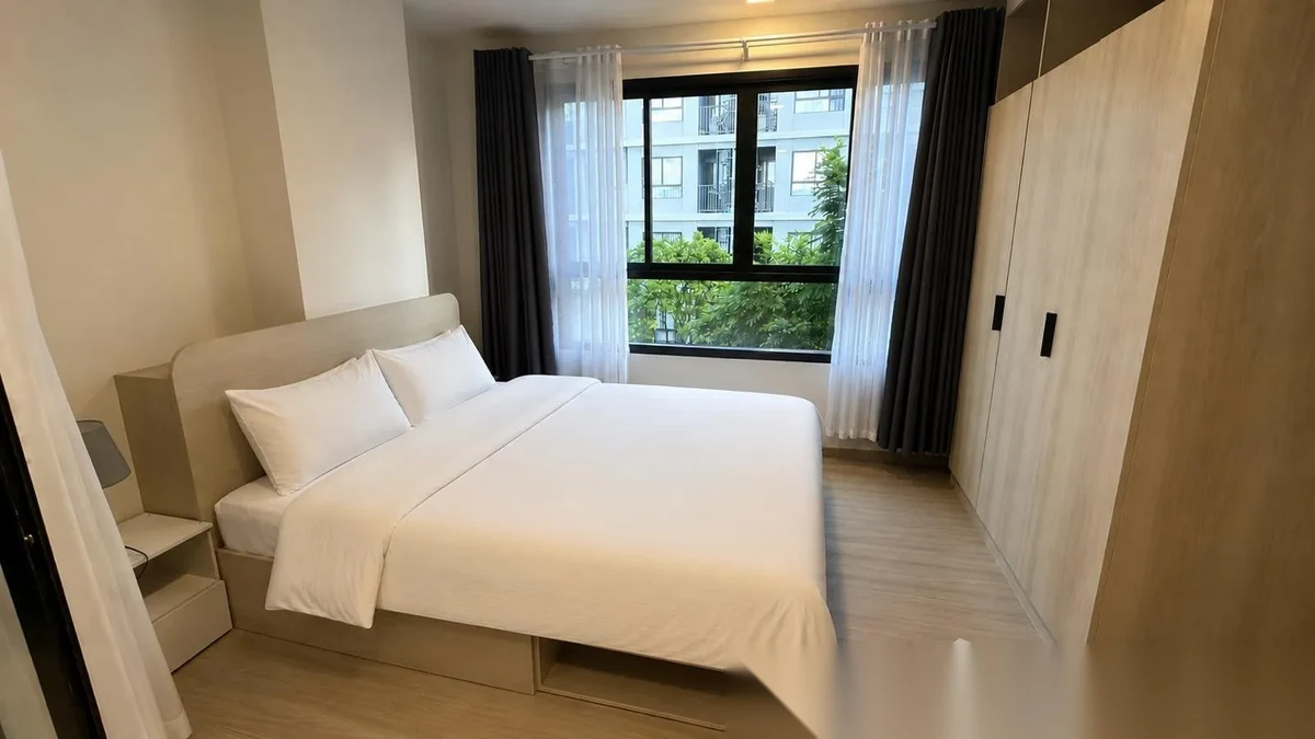 Апартаменты 1BR в ЖК Dcondo Reef Phuket · Кату · Вид на бассейн — фото 3