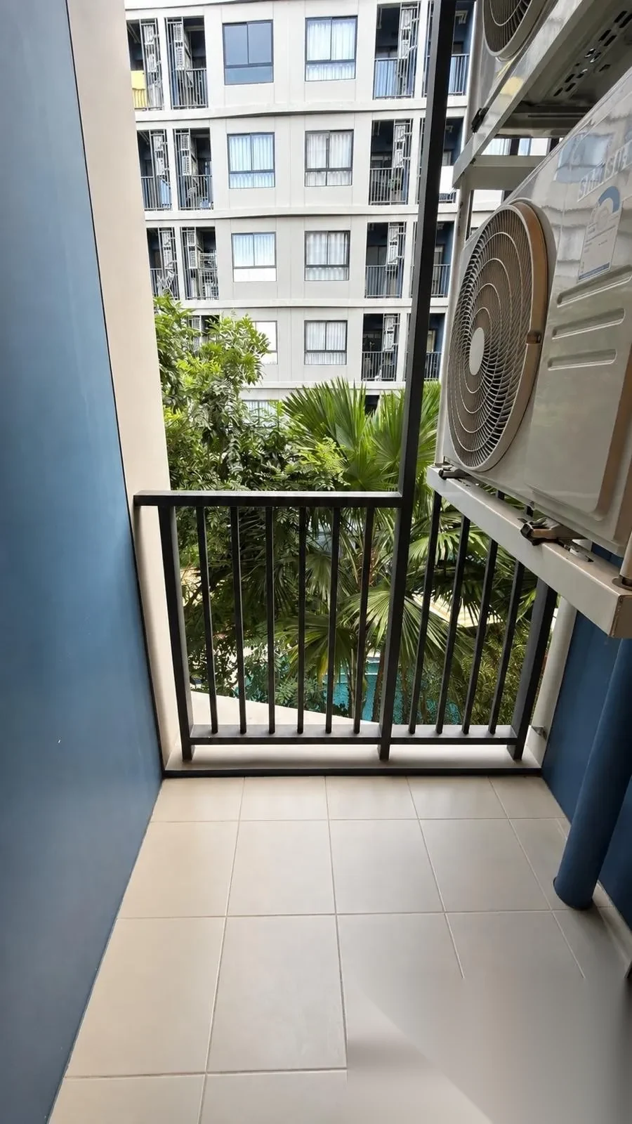 Апартаменты 1BR в ЖК Dcondo Reef Phuket · Кату · Вид на бассейн — фото 8