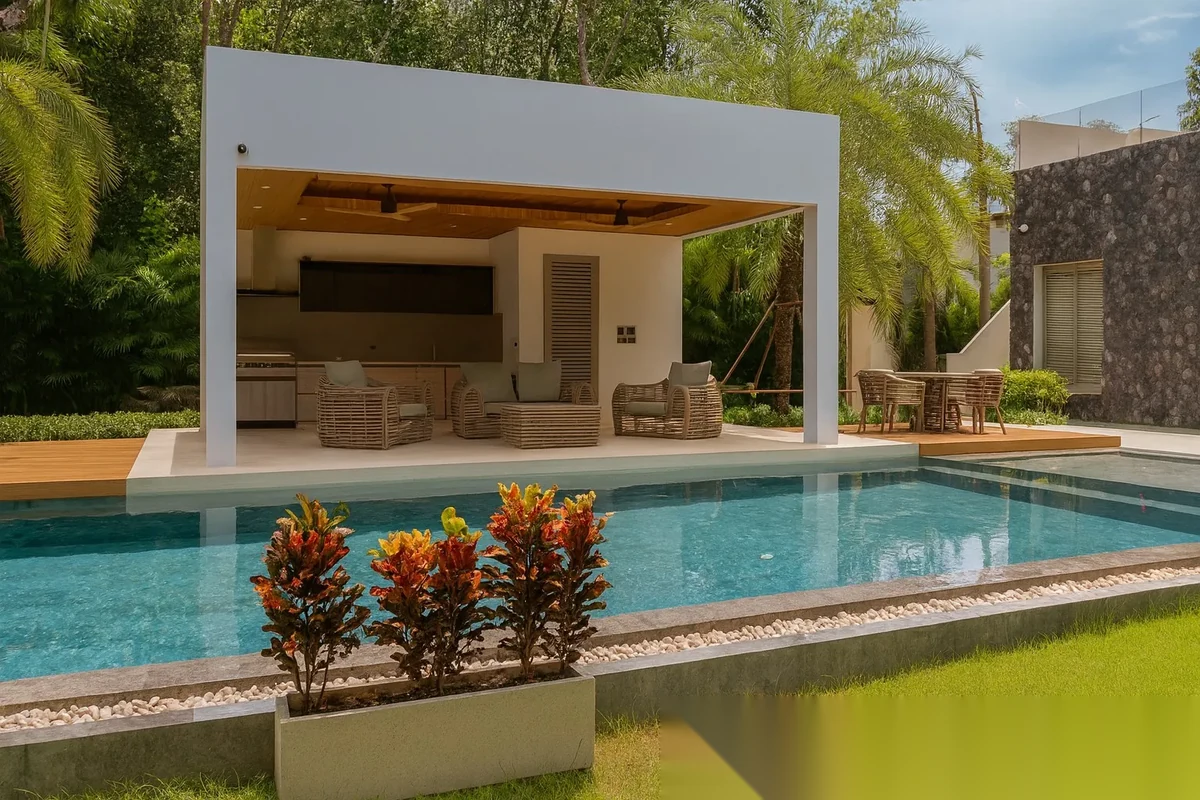 4 Bedroom Villa for rent at Botanica Foresta complex · Thep Krasattri — photo 2