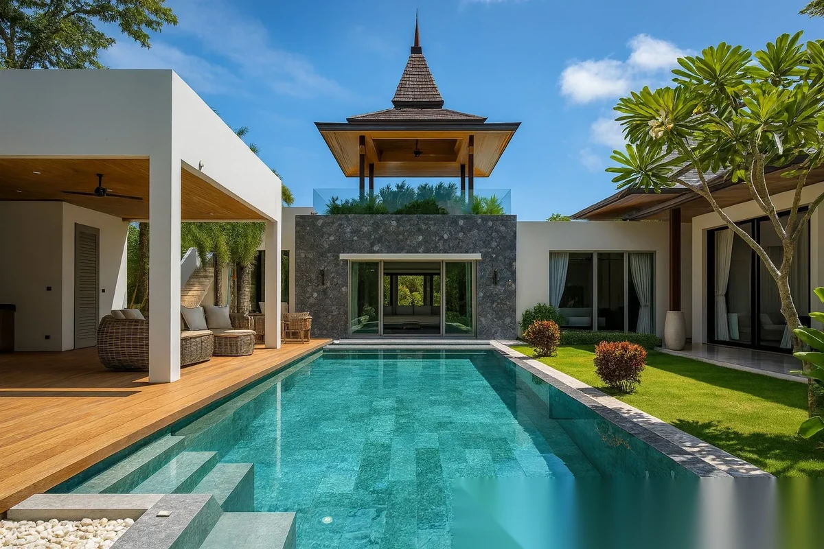 4 Bedroom Villa for rent at Botanica Foresta complex · Thep Krasattri — photo 7