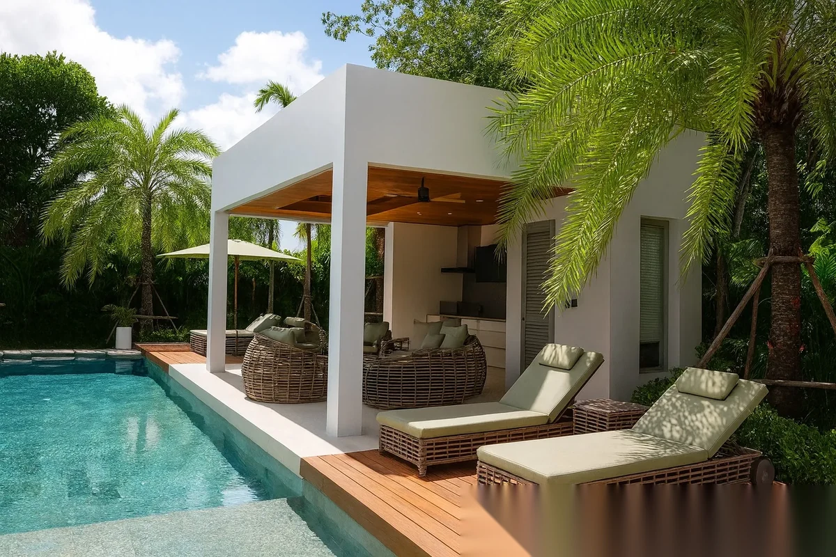 4 Bedroom Villa for rent at Botanica Foresta complex · Thep Krasattri — photo 8